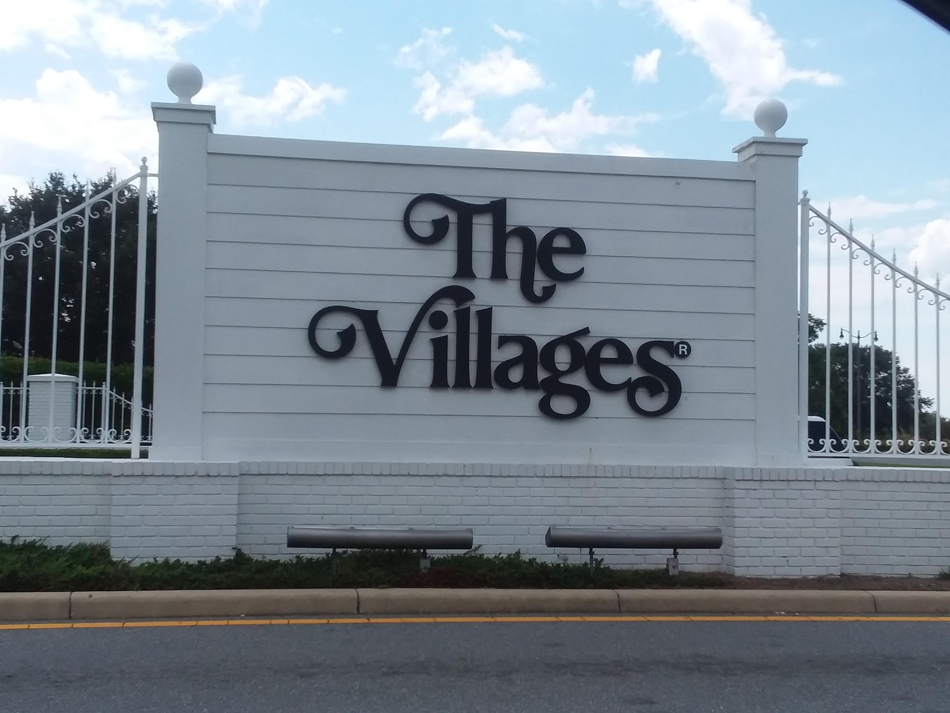 The Villages sign